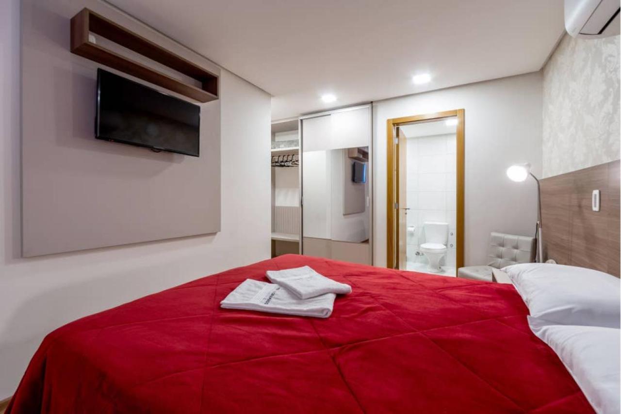 Lindo Apto De 2 Quartos Em Gramado - Ed Paradiso Екстериор снимка